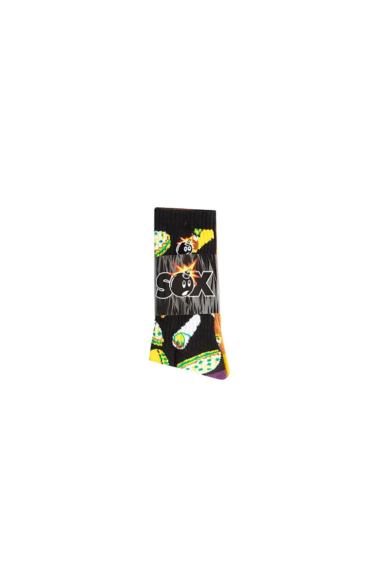 The Hundreds X Taco Bell Socks 1