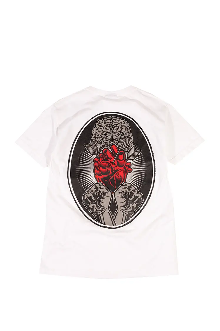 Brains. Heart. Fists. T-Shirt 1