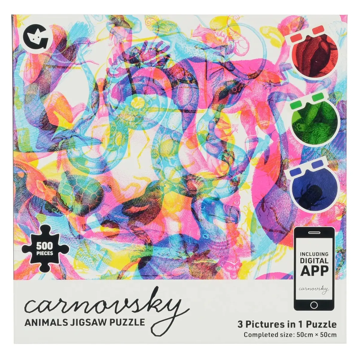 Carnovsky 3 Pictures In 1 Jigsaw Puzzle Rgb Viewers 500 Pieces 1