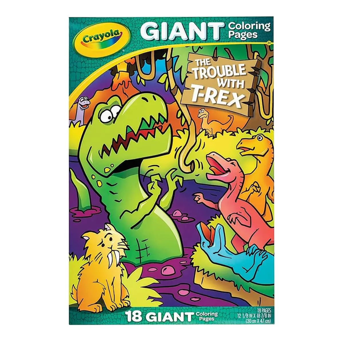 Crayola 18 Giant Colouring Pages Creative Wall Art 30 X 47Cm 2