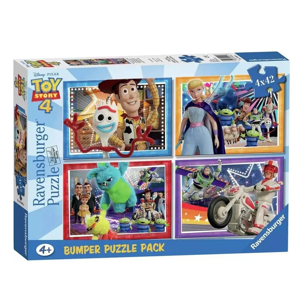 Ravensburger Toy Story 4 Bumper Jigsaw Puzzle Pack 4 X 42 Pieces 1