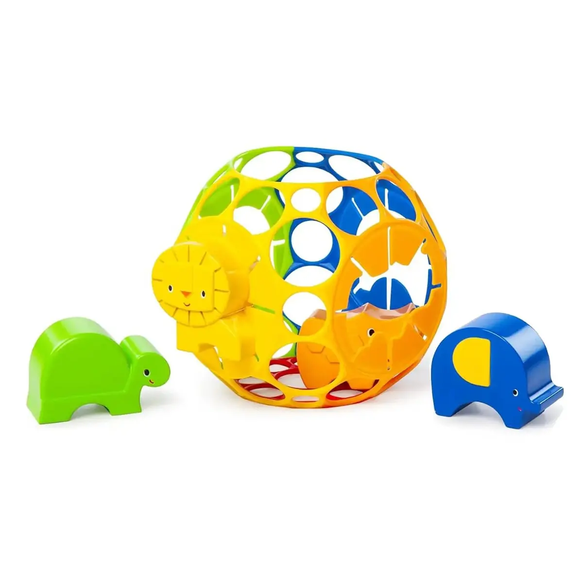 Oball Jungle Adventures Shape Sorter Flexible Toy Baby Toddler 6M+ 1