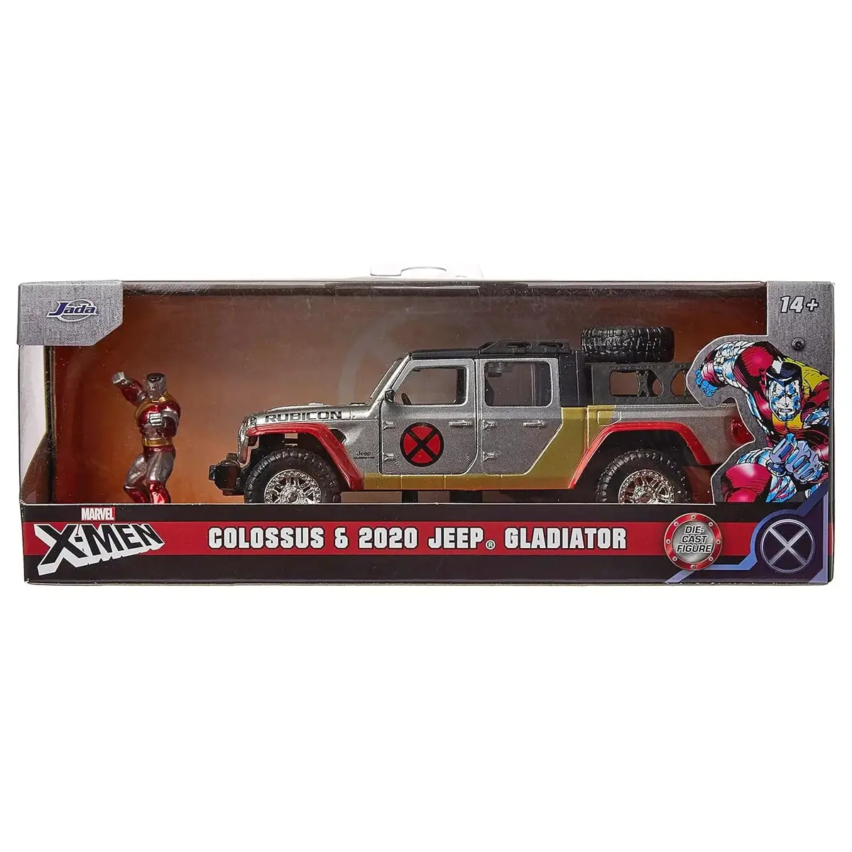 X-Men Colossus 2020 Jeep Gladiator Die-Cast Car With Figure 1:32 1