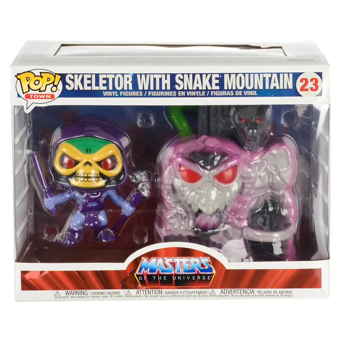 Funko Masters Of The Universe Skeletor With Snake Mountain 1