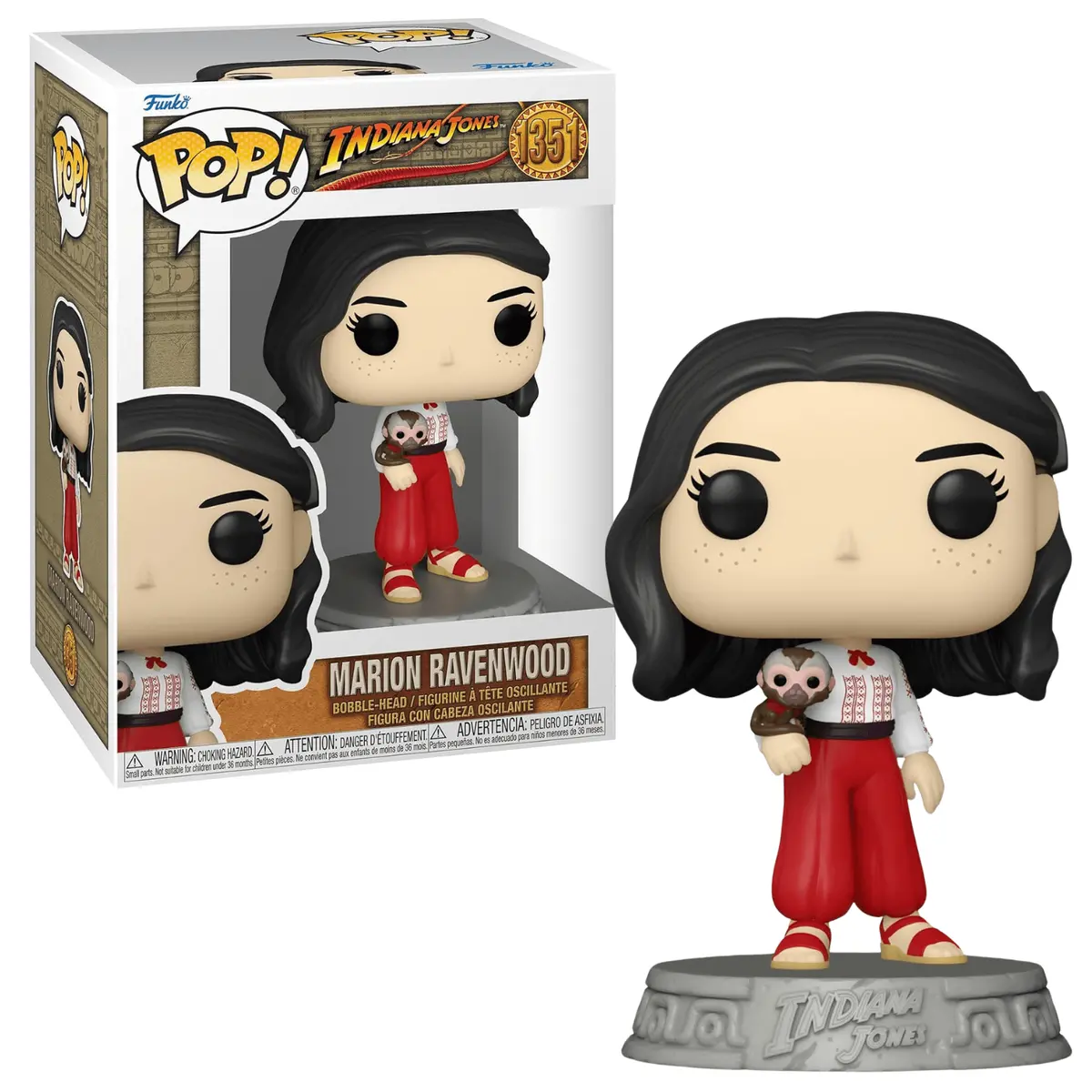 Funko Pop! Indiana Jones Movie Vinyl Character Figure 10Cm 1