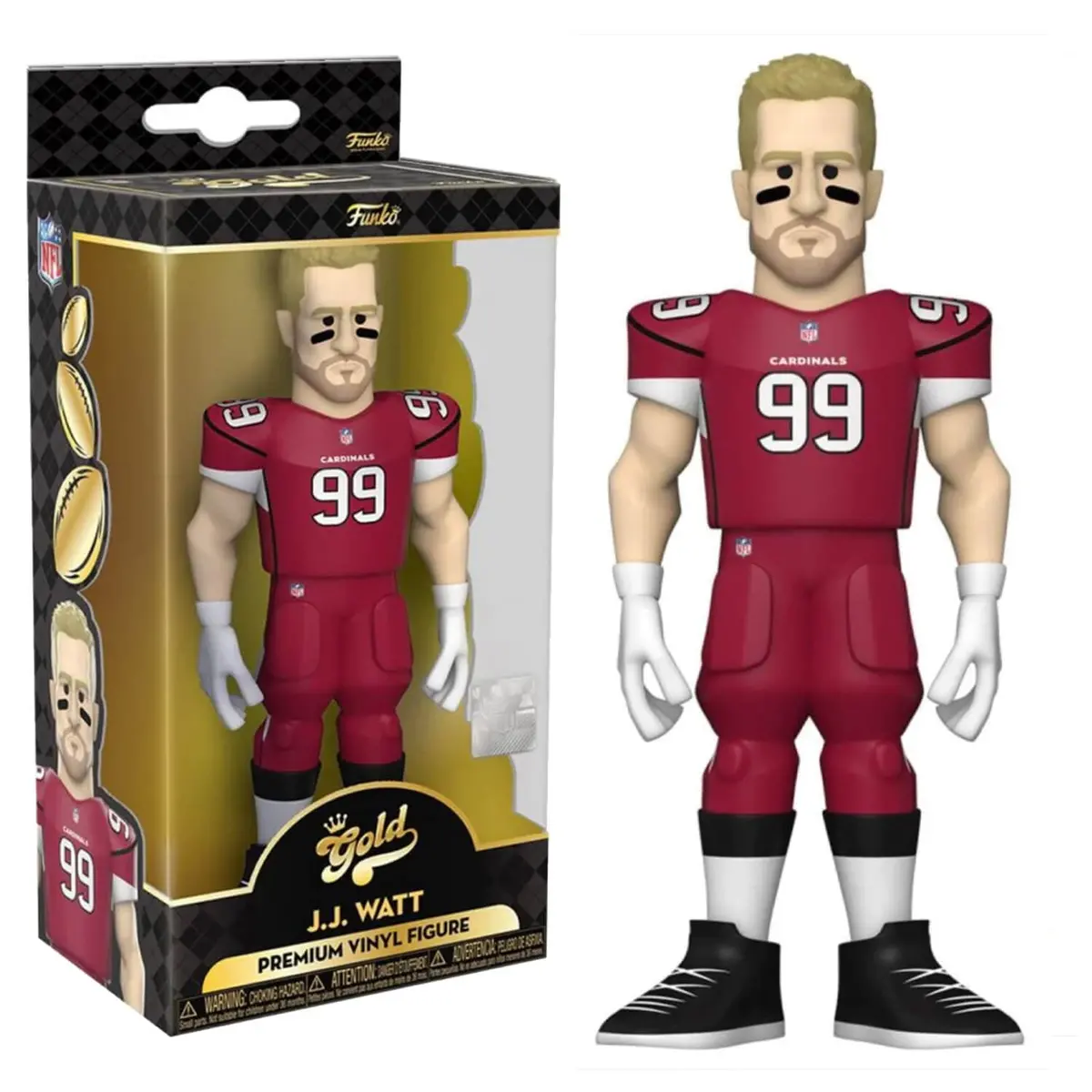 Funko Gold Nfl American Football Player Vinyl Figure 13Cm 5" 1