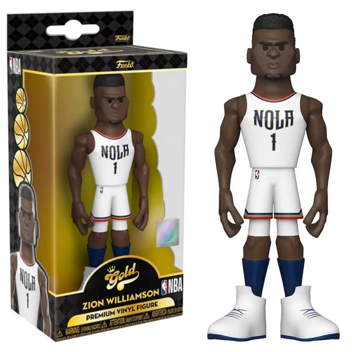 Funko Gold Nba American Basketball Player Vinyl Figure 13Cm 5" 1