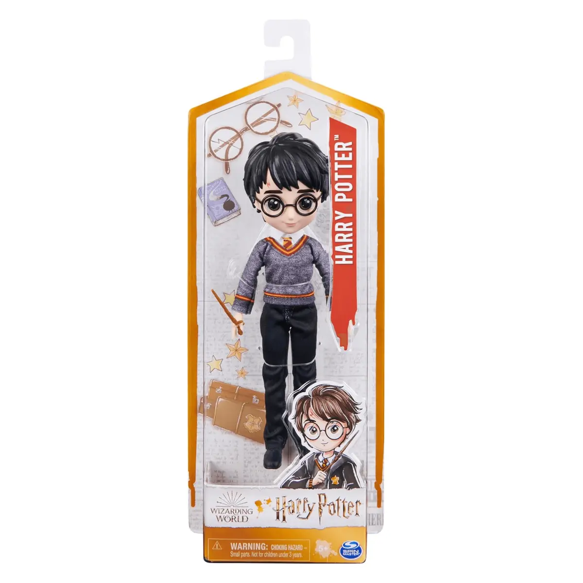 Wizarding World Harry Potter Figure Magic Wand Hogwarts Uniform 20Cm 1