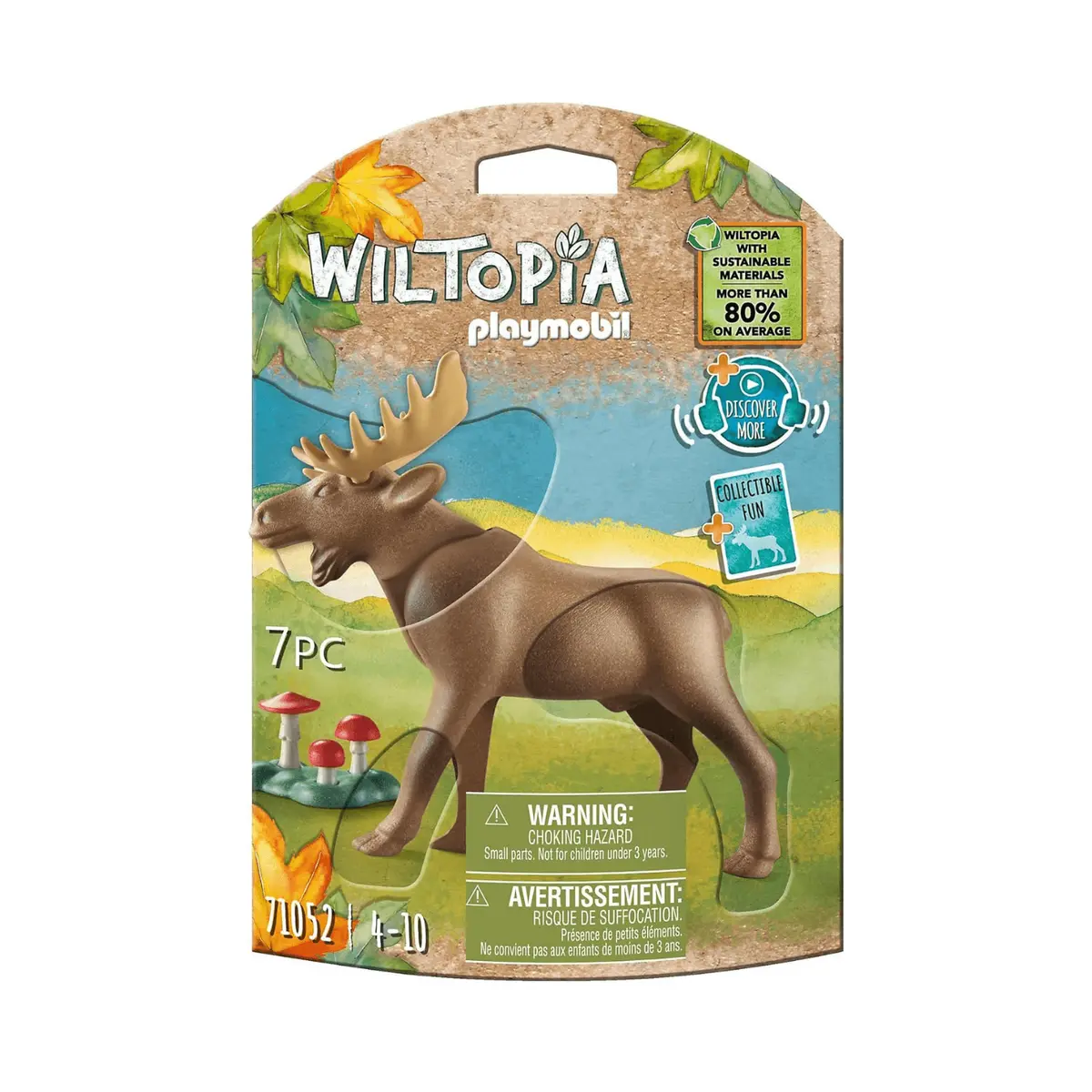 Playmobil Wiltopia Animal Toy Collectible Card Eco Materials 3