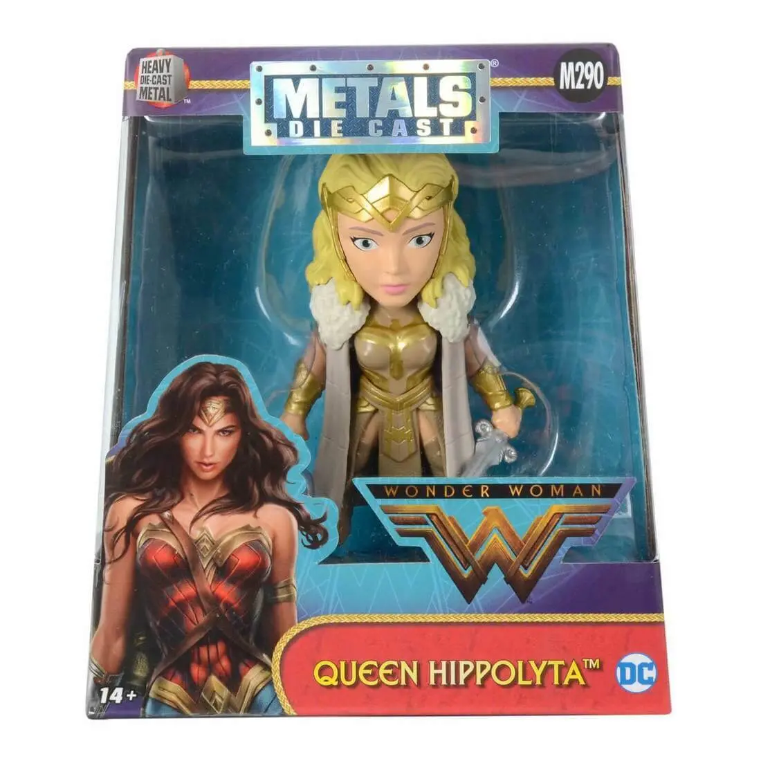 Metals Die Cast Dc Comic 4" Queen Hippolyta Figure Age 8+ 1