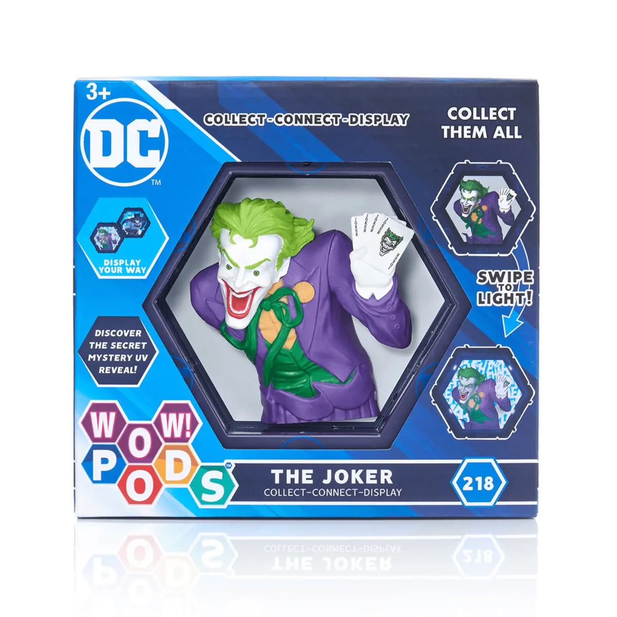 Wow! Pods Dc Comics Collectible Connect Light Uv Reveal Figure 2