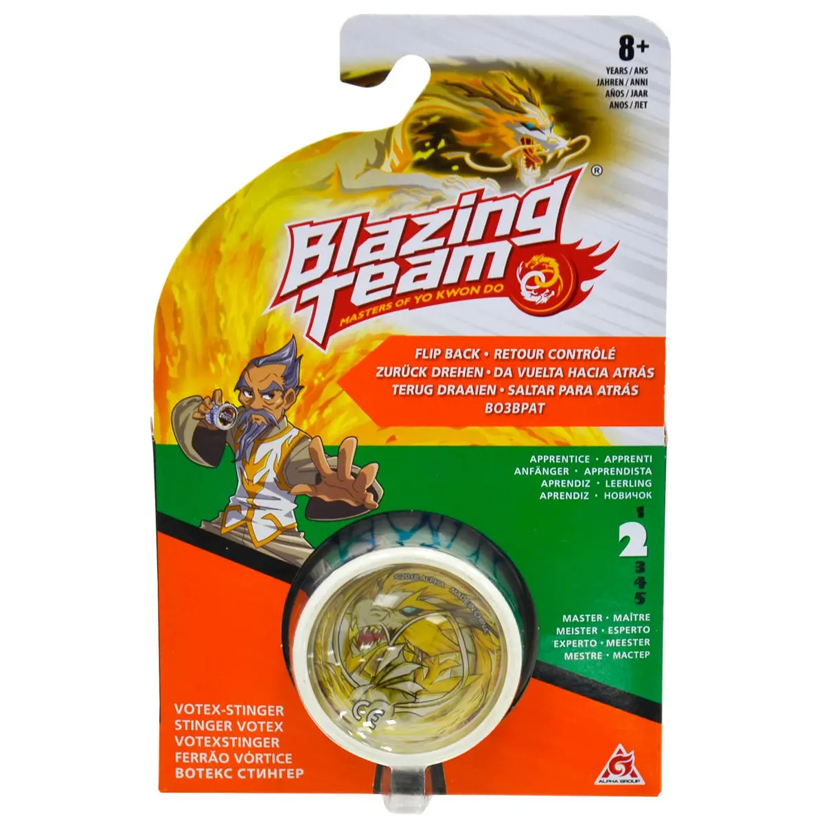 Blazing Team Yo-Yo Imperial Dragon Votex-Stinger Yo Kwon Do 1