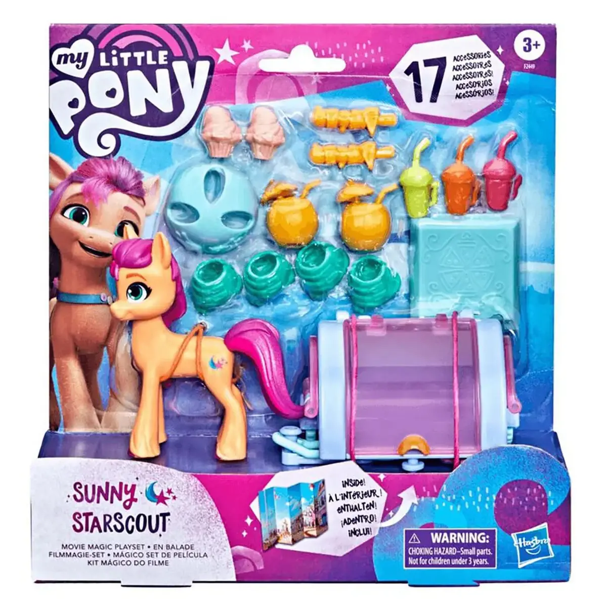 My Little Pony Sunny Starscout Movie Magic Playset 17 Accessories 1