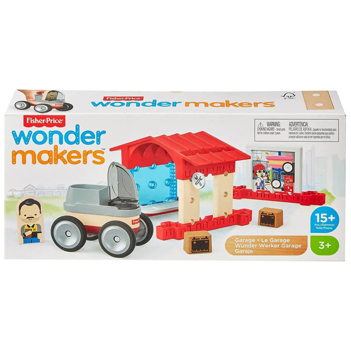 Fisher Price Wonder Makers Garage Building Set 1