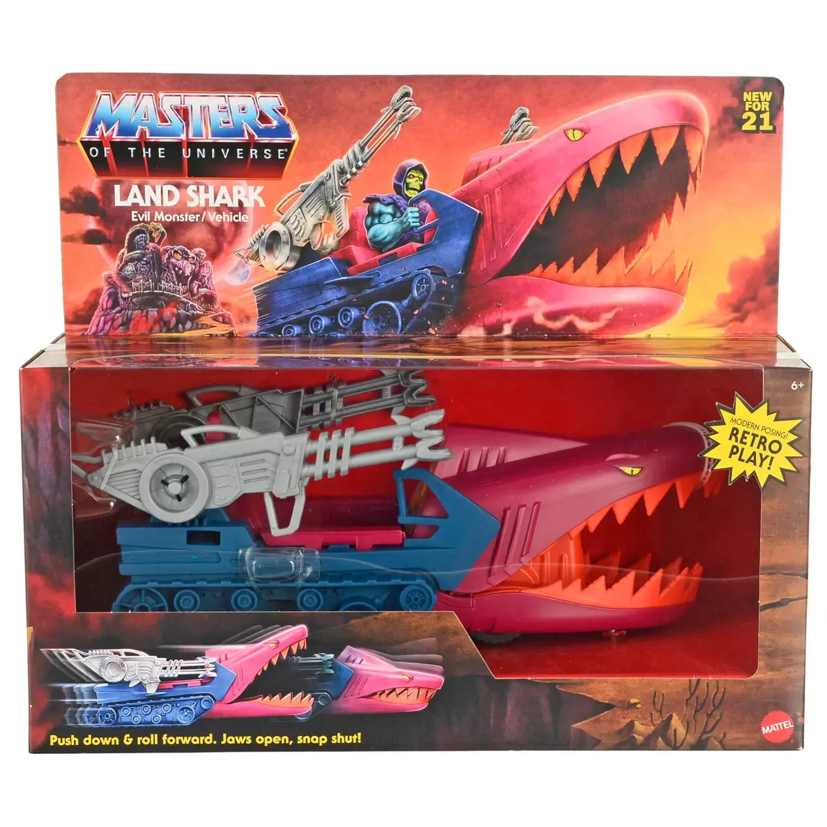 Masters Of The Universe Land Shark Vehicle Interactive 1