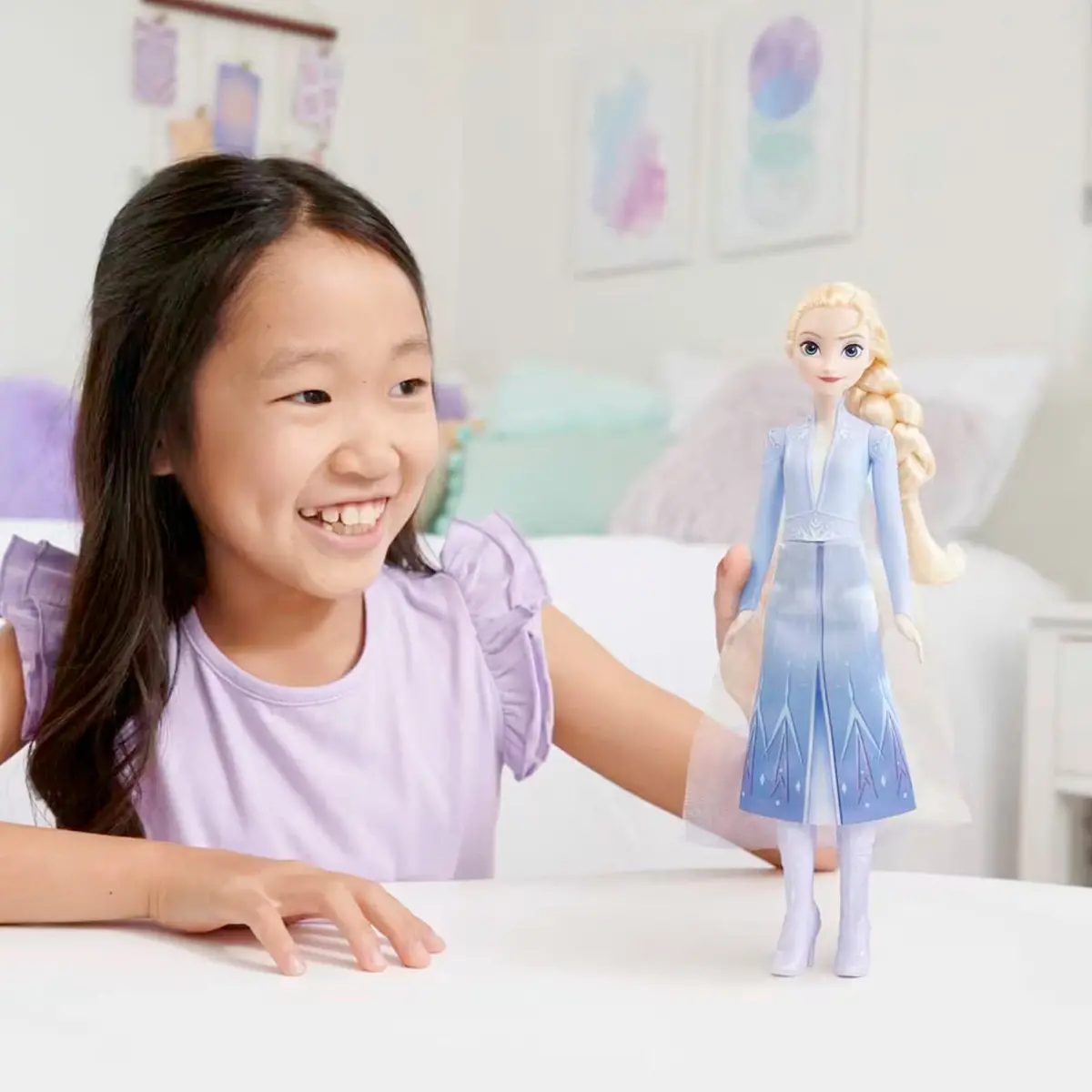 Disney Princess Frozen 2 Elsa Doll Travel Outfit Boots Cape 30Cm 1
