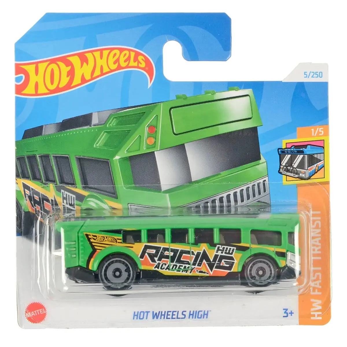 Hot Wheels Fast Transit Mini Series Die-Cast Metal Vehicle 1:64 1