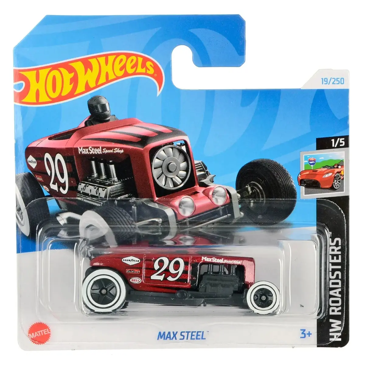 Hot Wheels Roadsters Mini Series Car Die-Cast Metal Vehicle 1:64 1