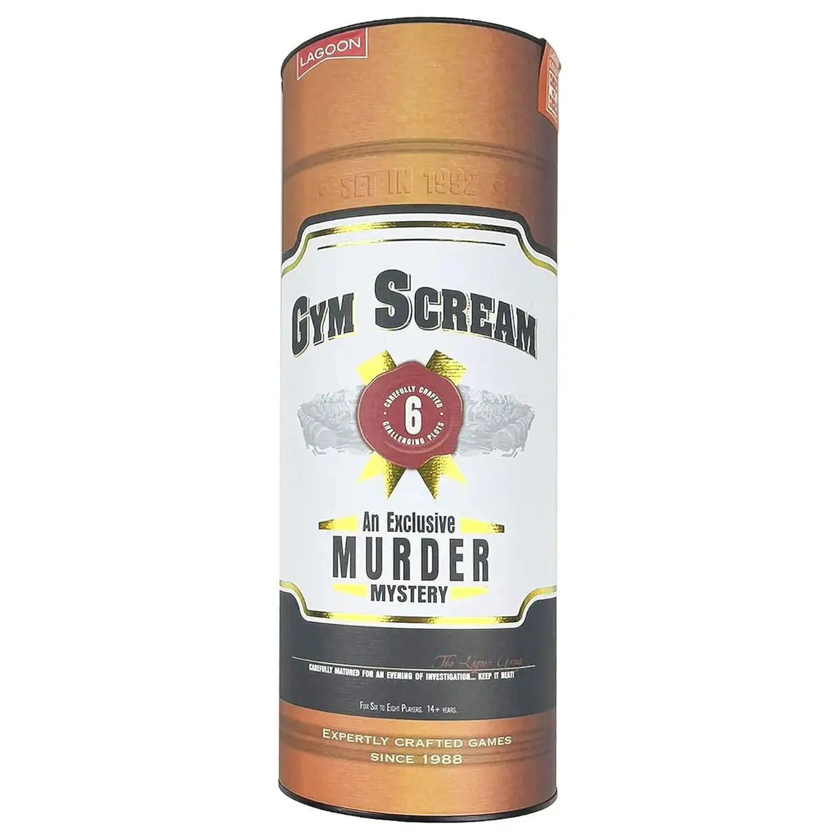 Gym Scream Murder Mystery Tube Whodunnit Detective Game Age 14+ 1