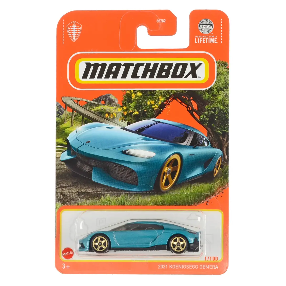 Matchbox Die-Cast Car Mainline Collection 100 1:64 Scale 1