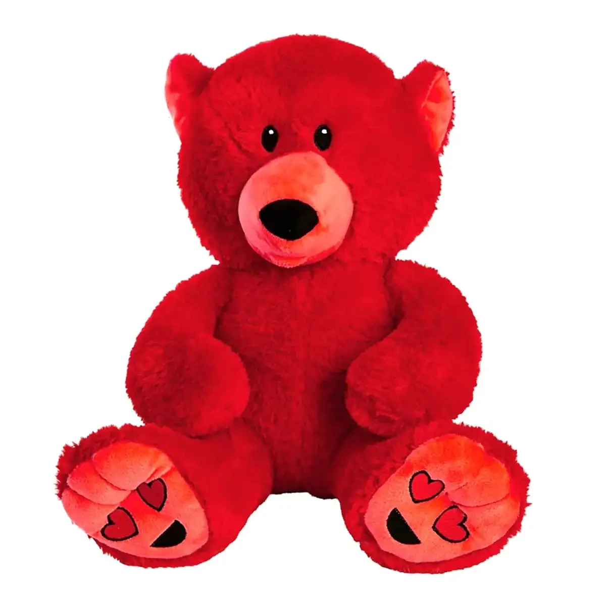 Eco-Friendly Plush Mood Bear Soft Toy Cuddle Companion Large 33Cm 1