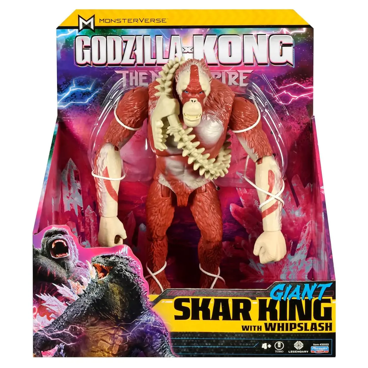 Giant Godzilla X Kong Action Figure Toy Movie Monster 11" 28Cm 1