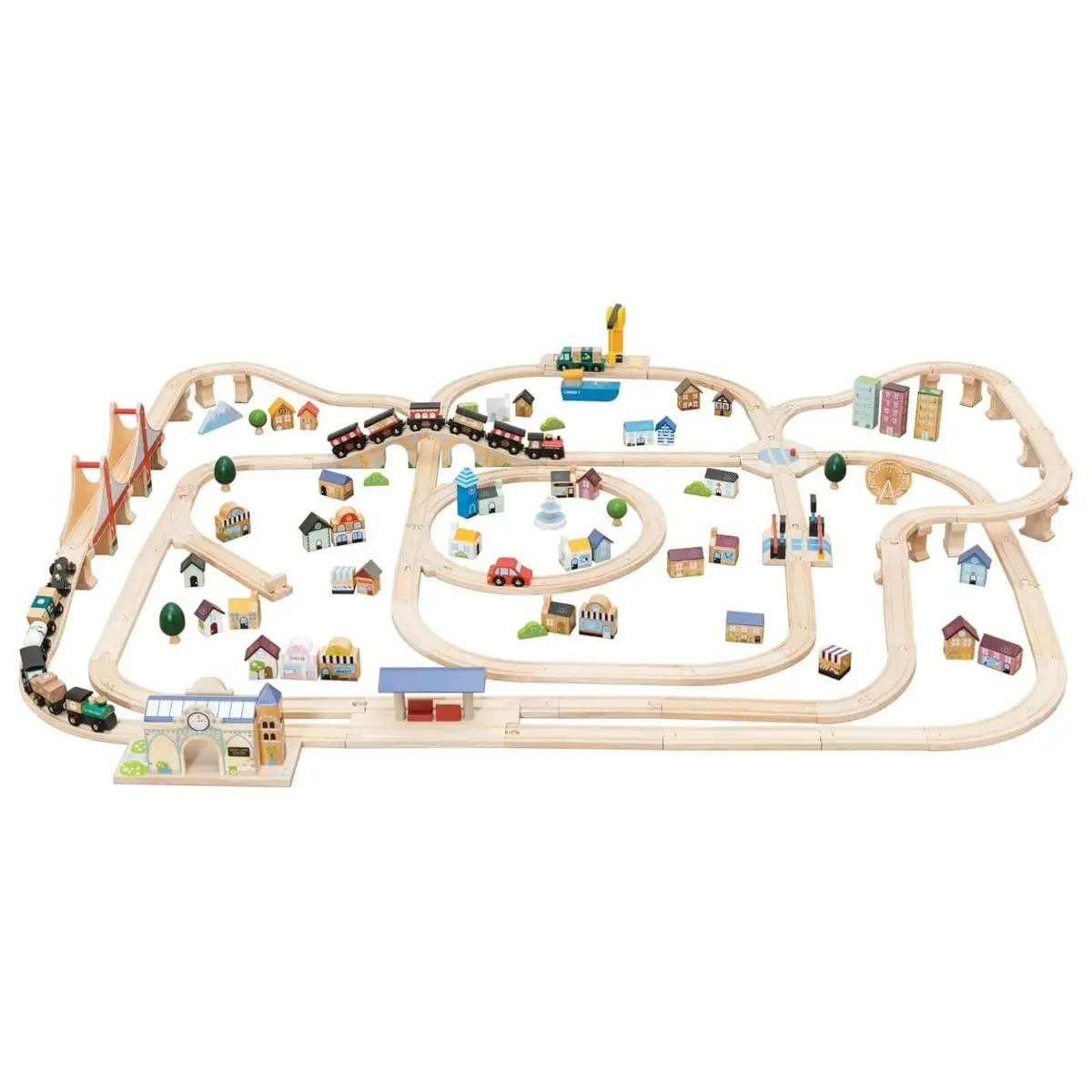Le Toy Van Royal Express Wooden Train Set 180 Pieces 14 Metres Age 3+ 1