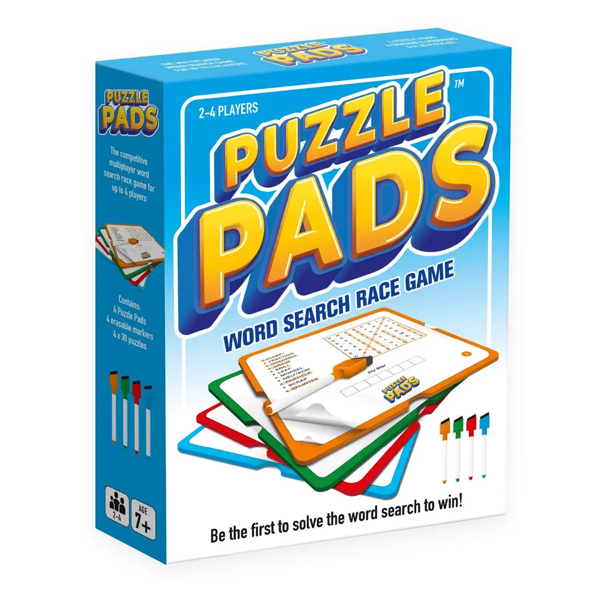 Puzzle Pads Family Games Multiplayer With Erasable Markers Age 7+ 1