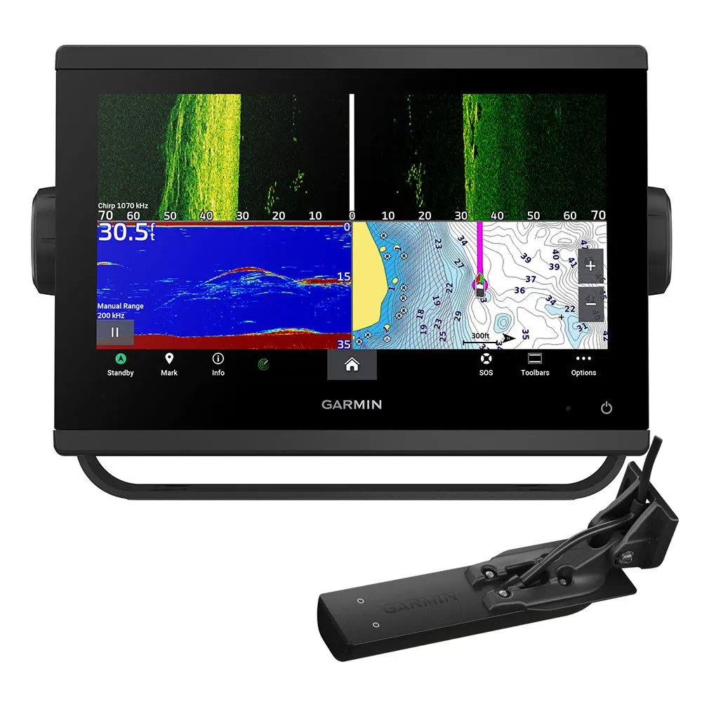 Garmin Gpsmap 943Xsv Combo Gps/Fishfinder Gn+ W/ Gt56 1