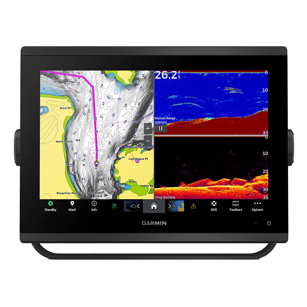 Garmin Gpsmap 1243Xsv Combo Gps/Fishfinder Gn+ 1