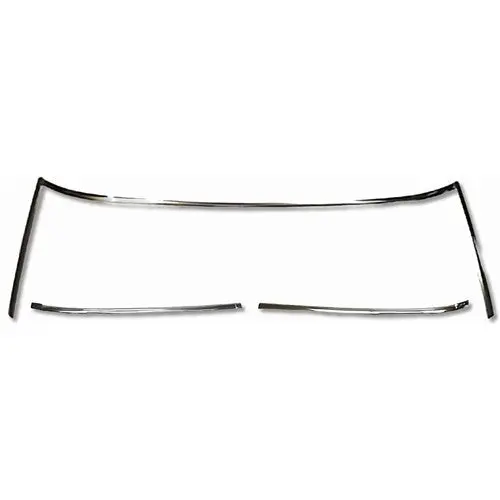 Windshield Molding Set, C0up New 67-69 Camaro Firebird 1
