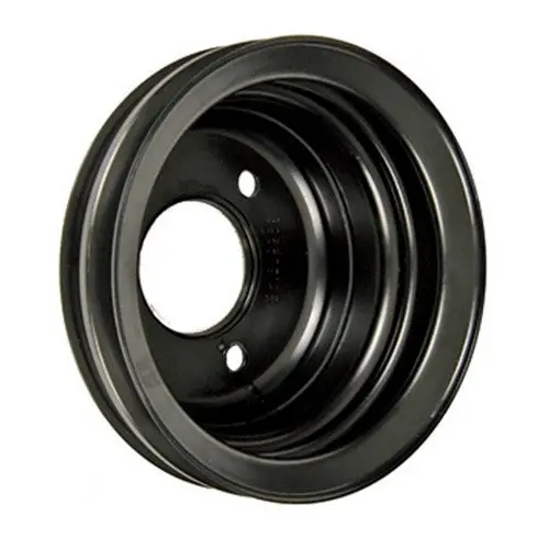 Crank Pulley, Deep 2 Groove, Bb New 69-74 Chevy 1