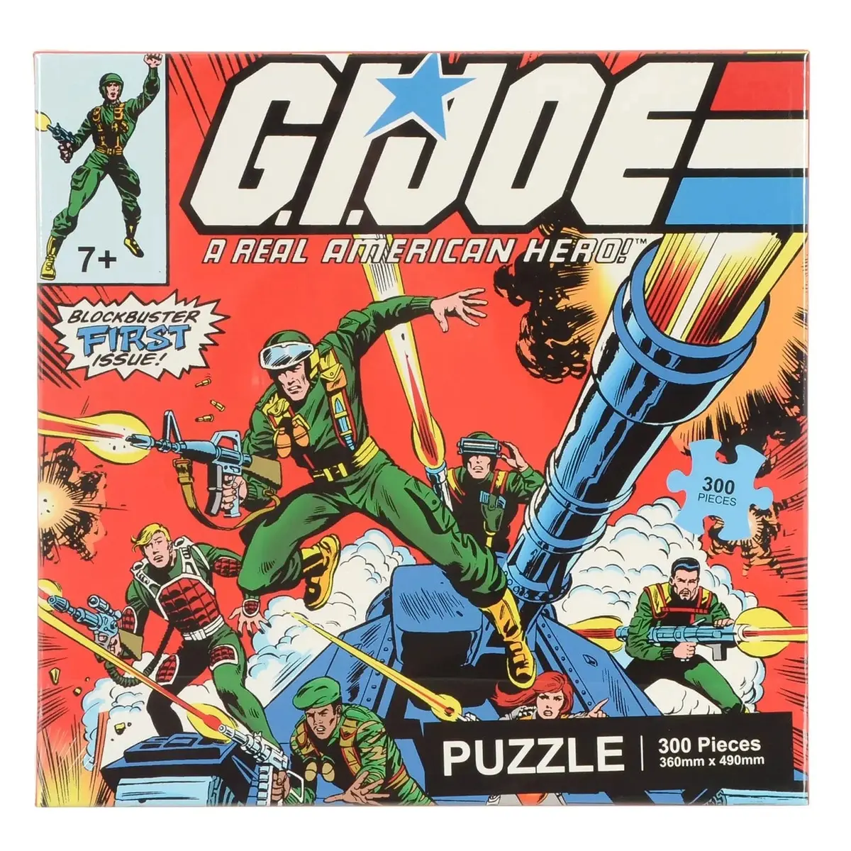 Gi Joe Kids Jigsaw Puzzle American Hero Comic Book 300 Pieces 1