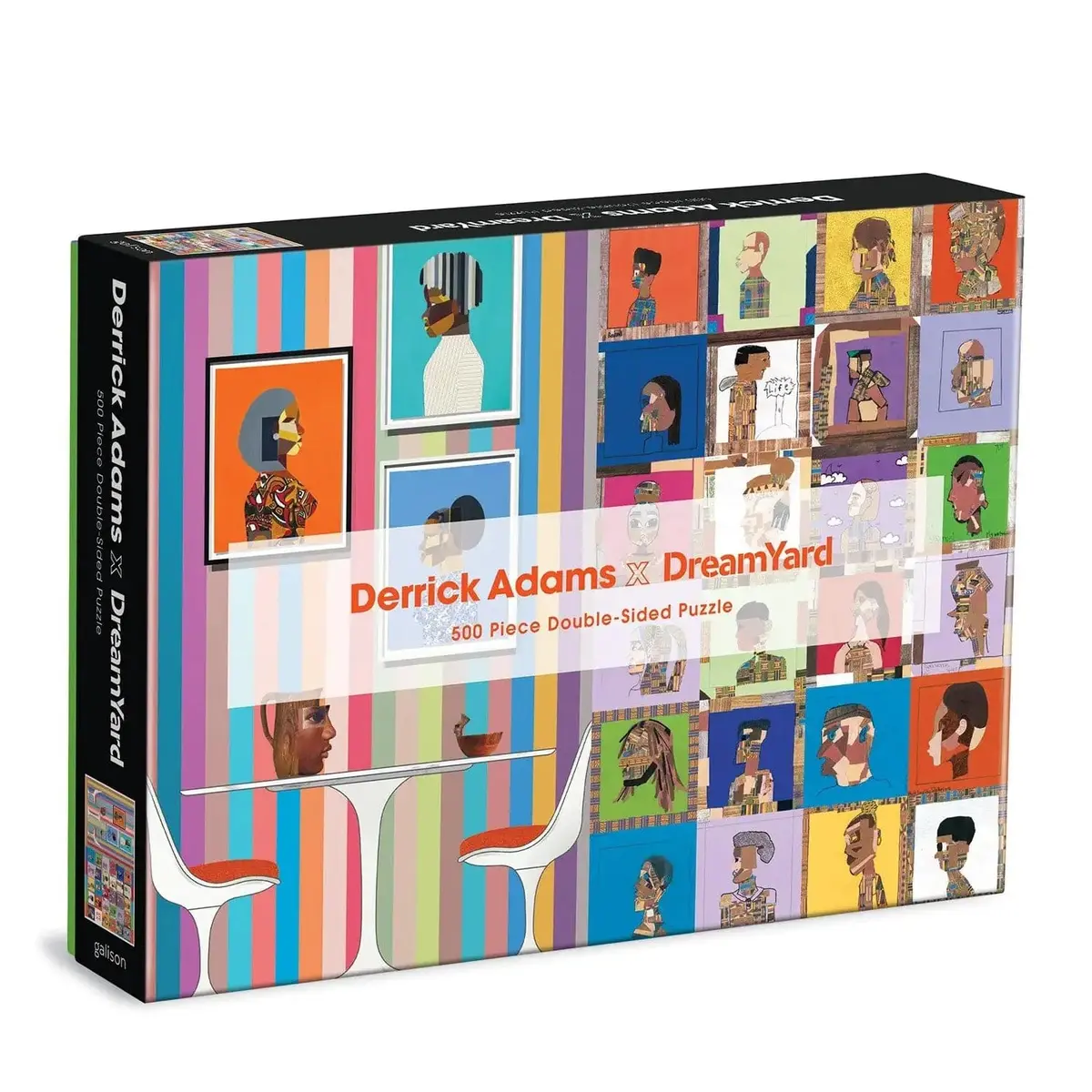 Derrick Adams X Dreamyard Double-Sided Jigsaw Puzzle 500 Pieces 1