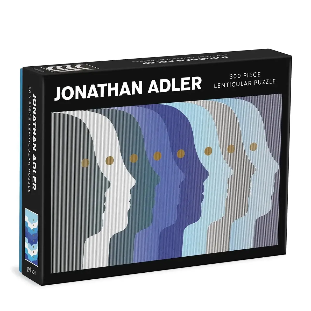 Jonathan Adler Atlas Lenticular Jigsaw Puzzle Modern Art 300 Pieces 1