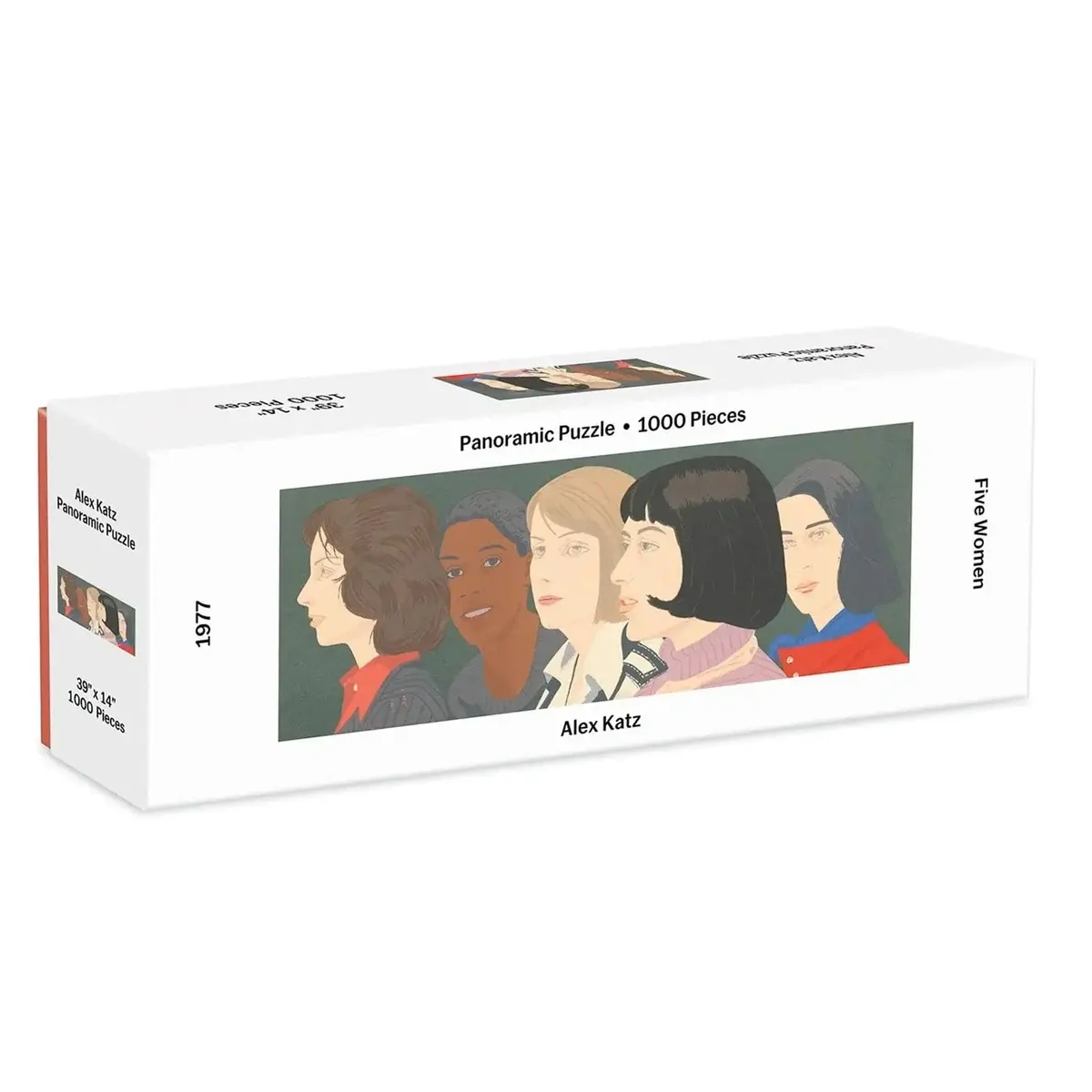 Moma Alex Katz Five Women Panoramic Jigsaw Puzzle 1000 Pieces 1