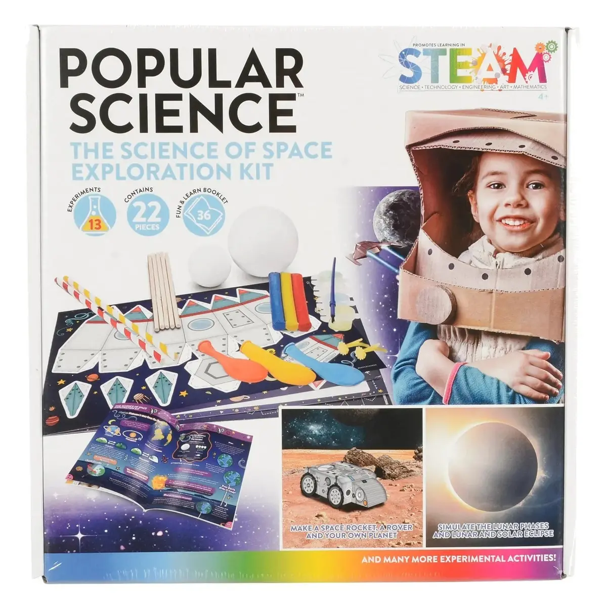 Popular Science Space Exploration Kit 13 Experiments Age 4+ 1