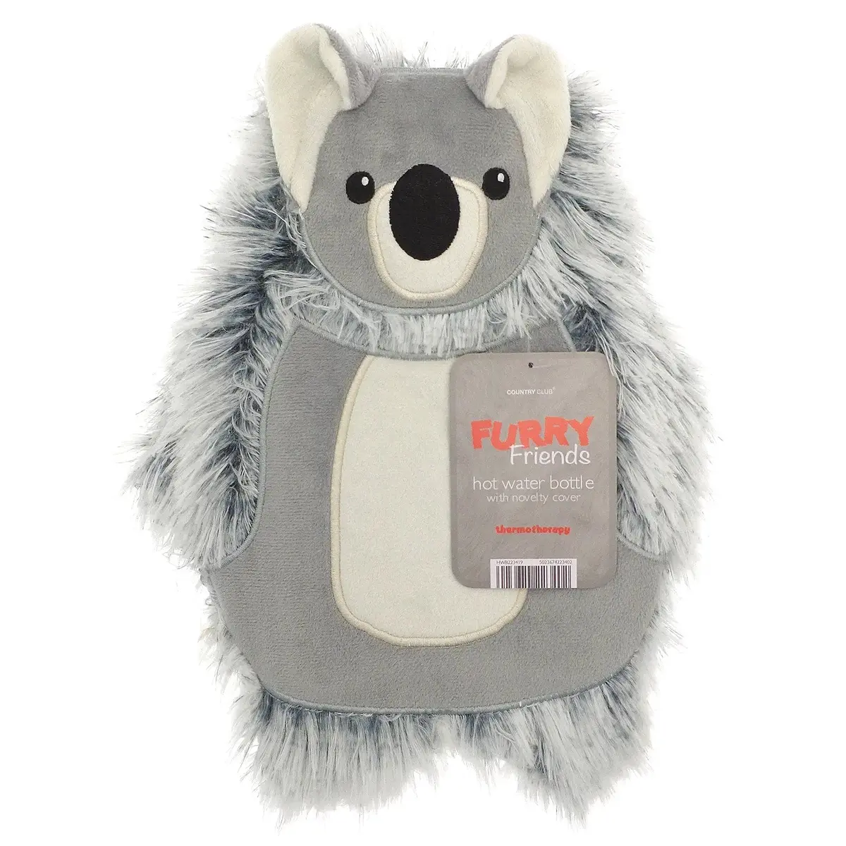 Furry Friends Hot Water Bottle Animal Plush Cover 1 Litre 4