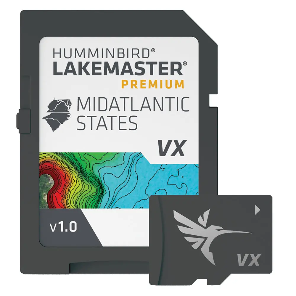 Humminbird Lakemaster® Vx Premium - Mid-Atlantic States 1