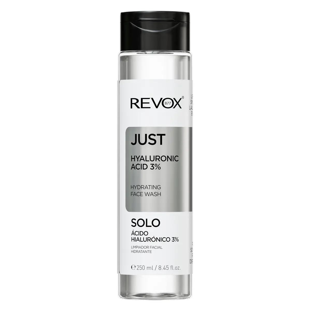 Limpiador Facial Hidratante Con Ácido Hialurónico 3% Hyaluronic Acid Hydrating Face Wash - Revox B77 1
