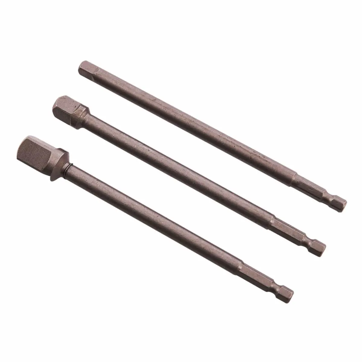 Amtech 3 Piece 1/4" Hex Extension Adaptor Set 1