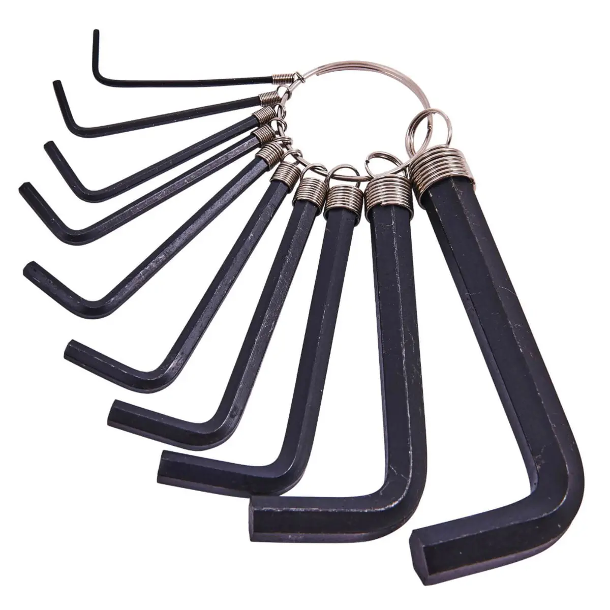 Amtech 10 Piece Hex Key Set And Keyring 1