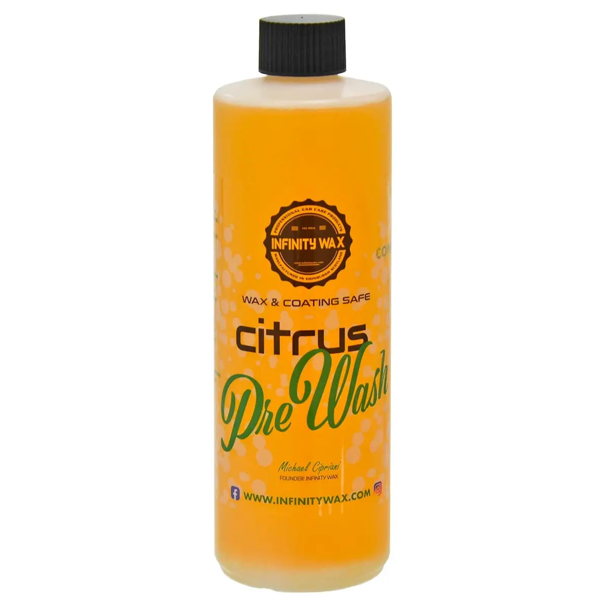 Citrus Pre Wash Car Cleaner Wax & Coating Safe High Concentrate 1