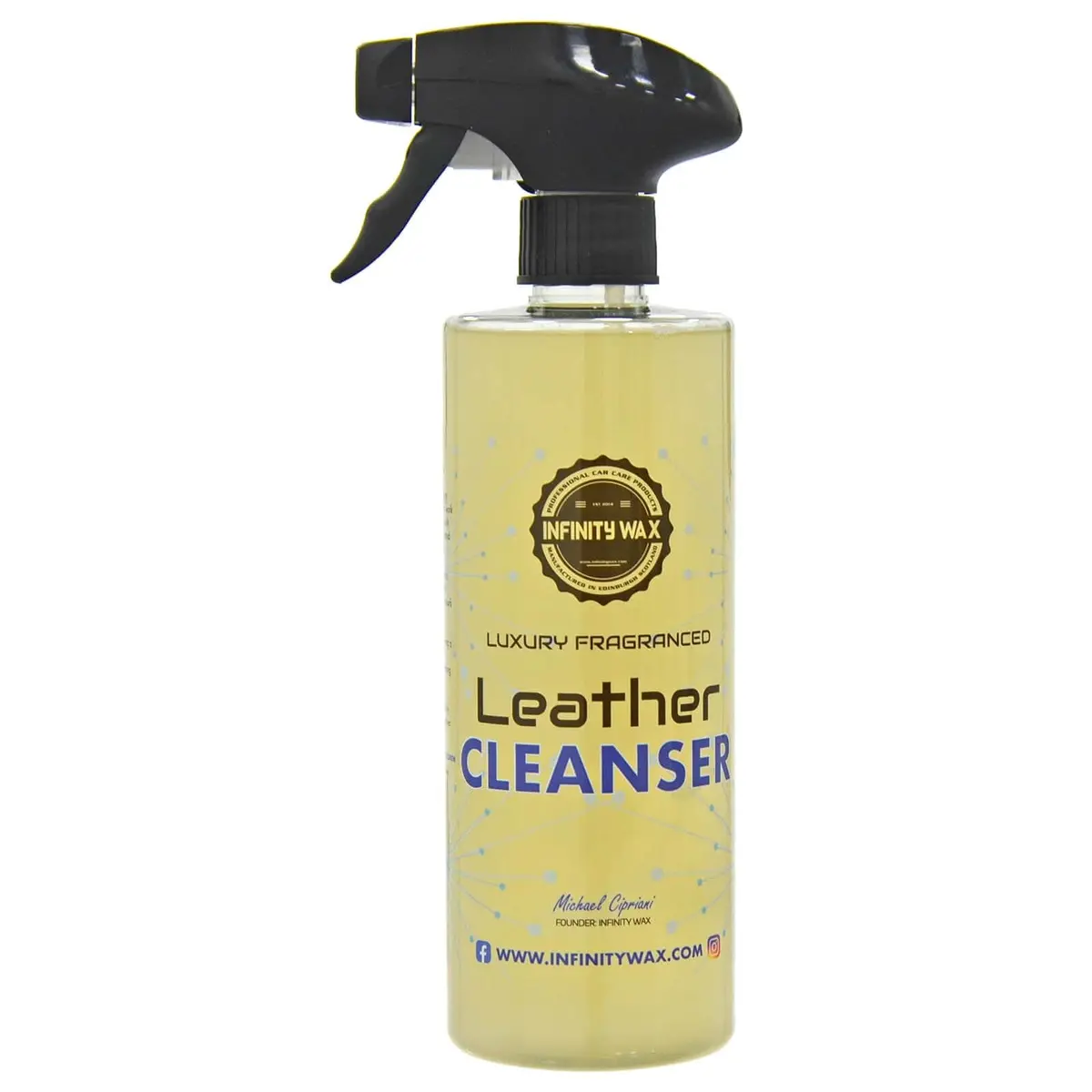 Professional Leather Cleaner Luxury Fragranced Matte Finish 1