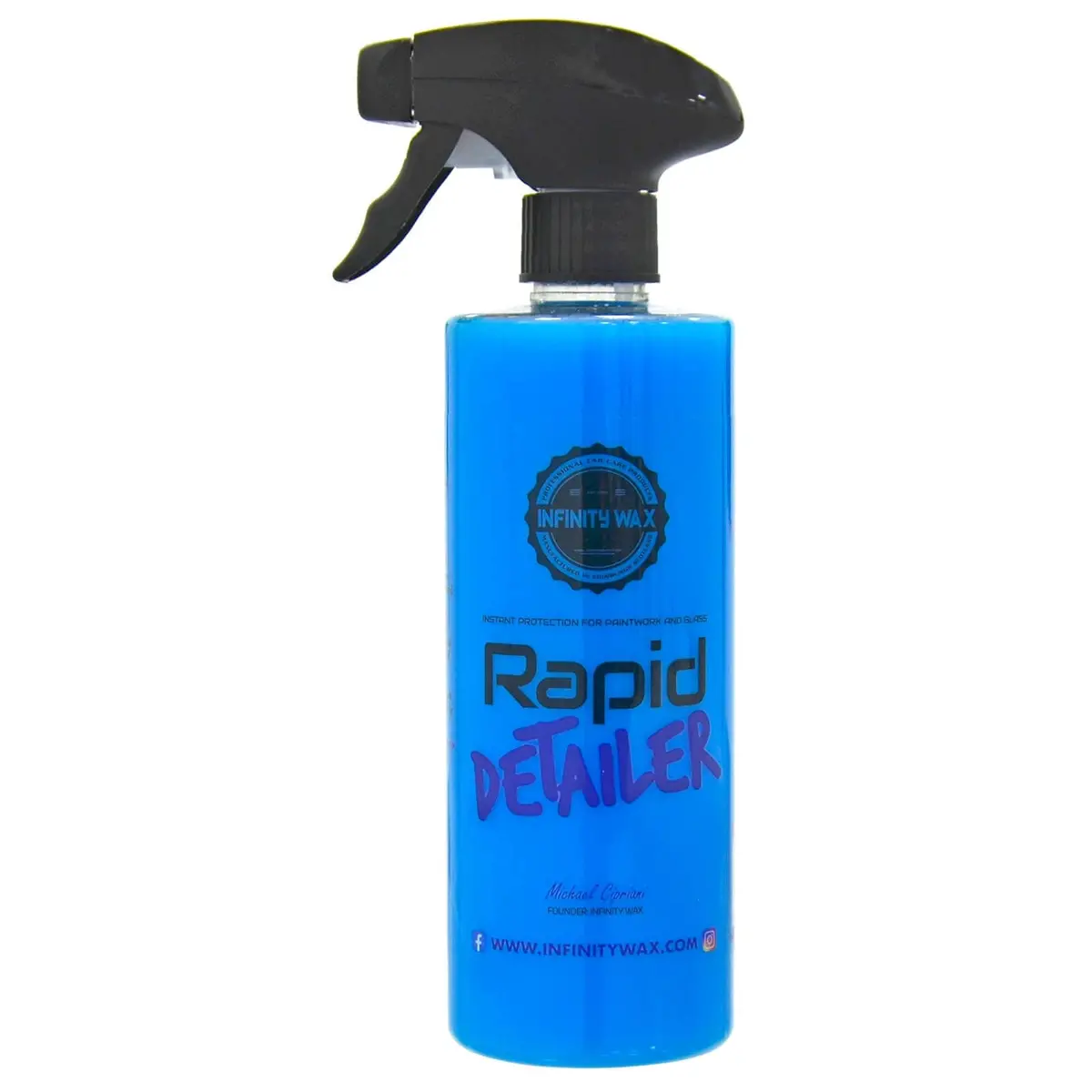 Rapid Detailer Spray Car Paint Glass Instant Protection 500Ml 1