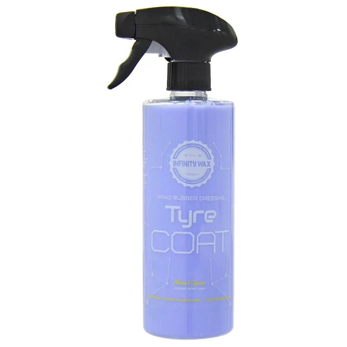 Tyre Coat Nano Rubber Dressing Sprayable Car Detailing 500Ml 1
