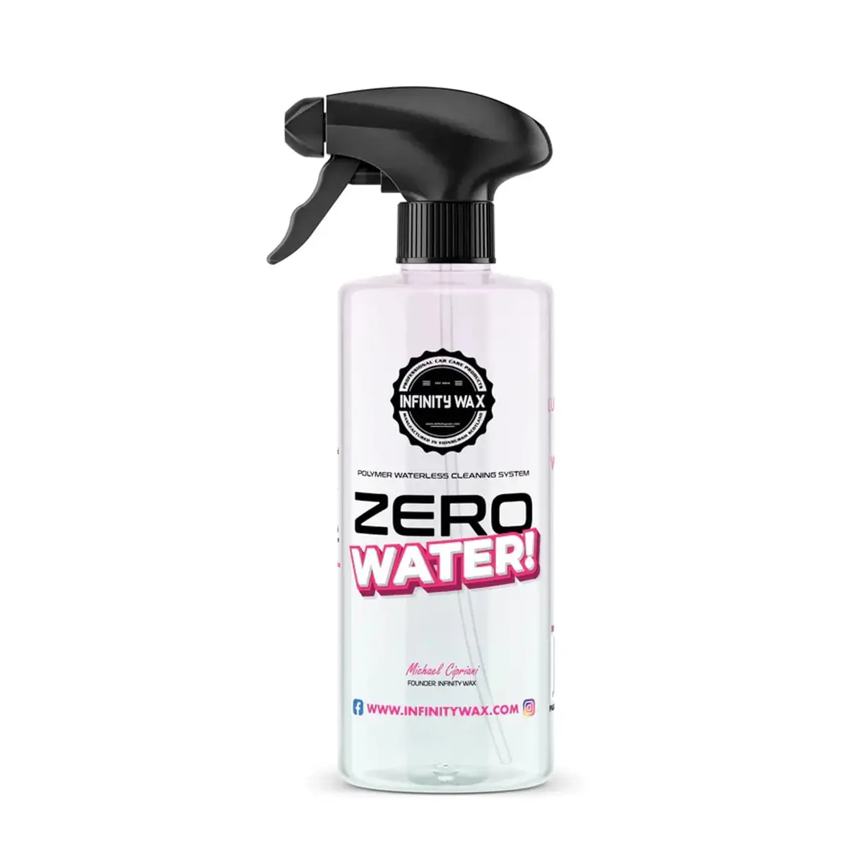 Infinity Wax Zero Water Car Cleaning Sytem Spray 500Ml 1