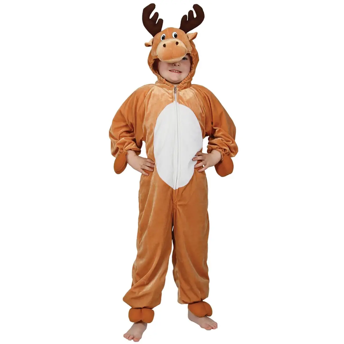 Kids Reindeer Fancy Dress Costume Animal Christmas 1