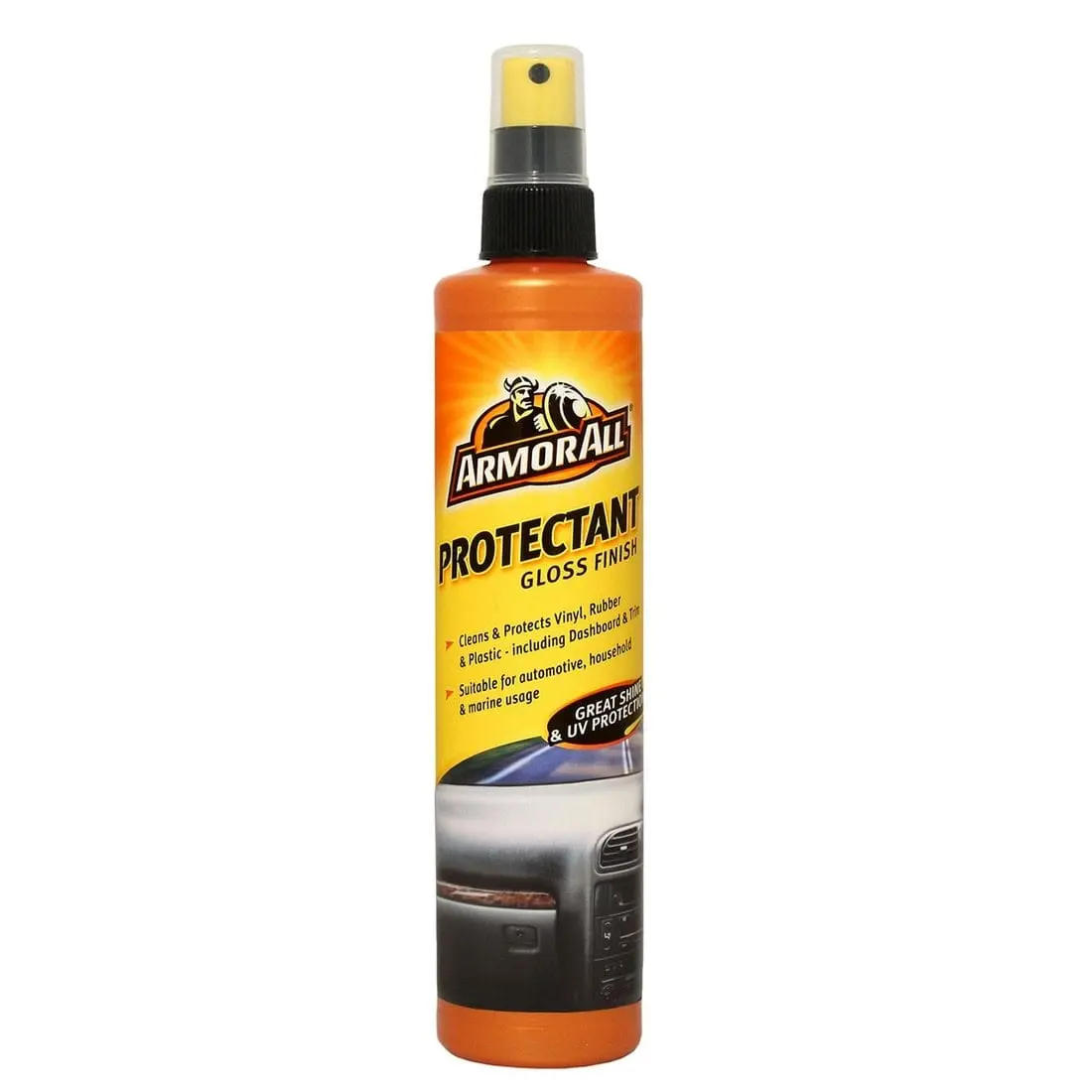 Car Interior Protectant Gloss Finish Spray Clean Shine 300Ml 1