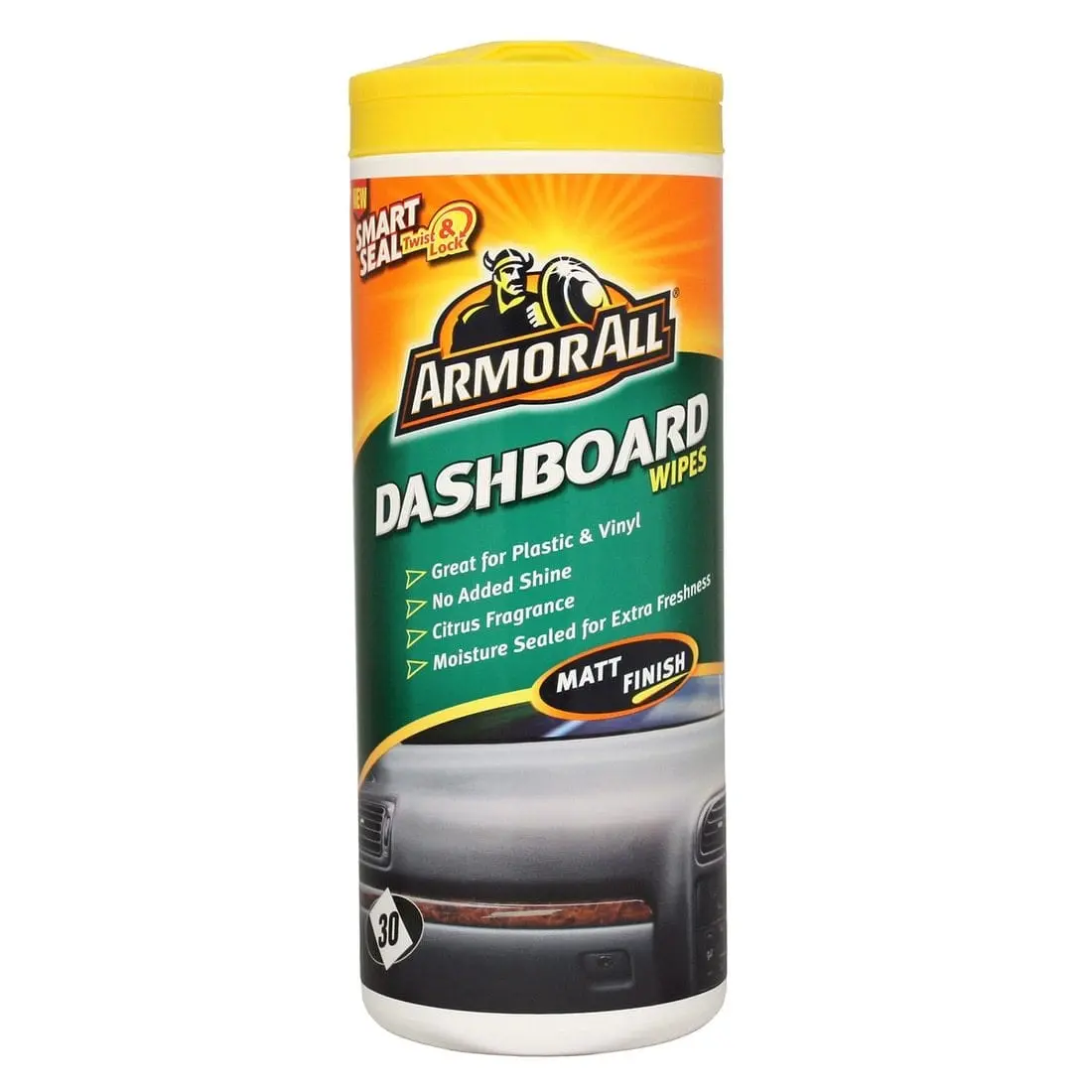 Dashboard Wipes Matt Finish Car Van Citrus Scent Pack Of 30 1